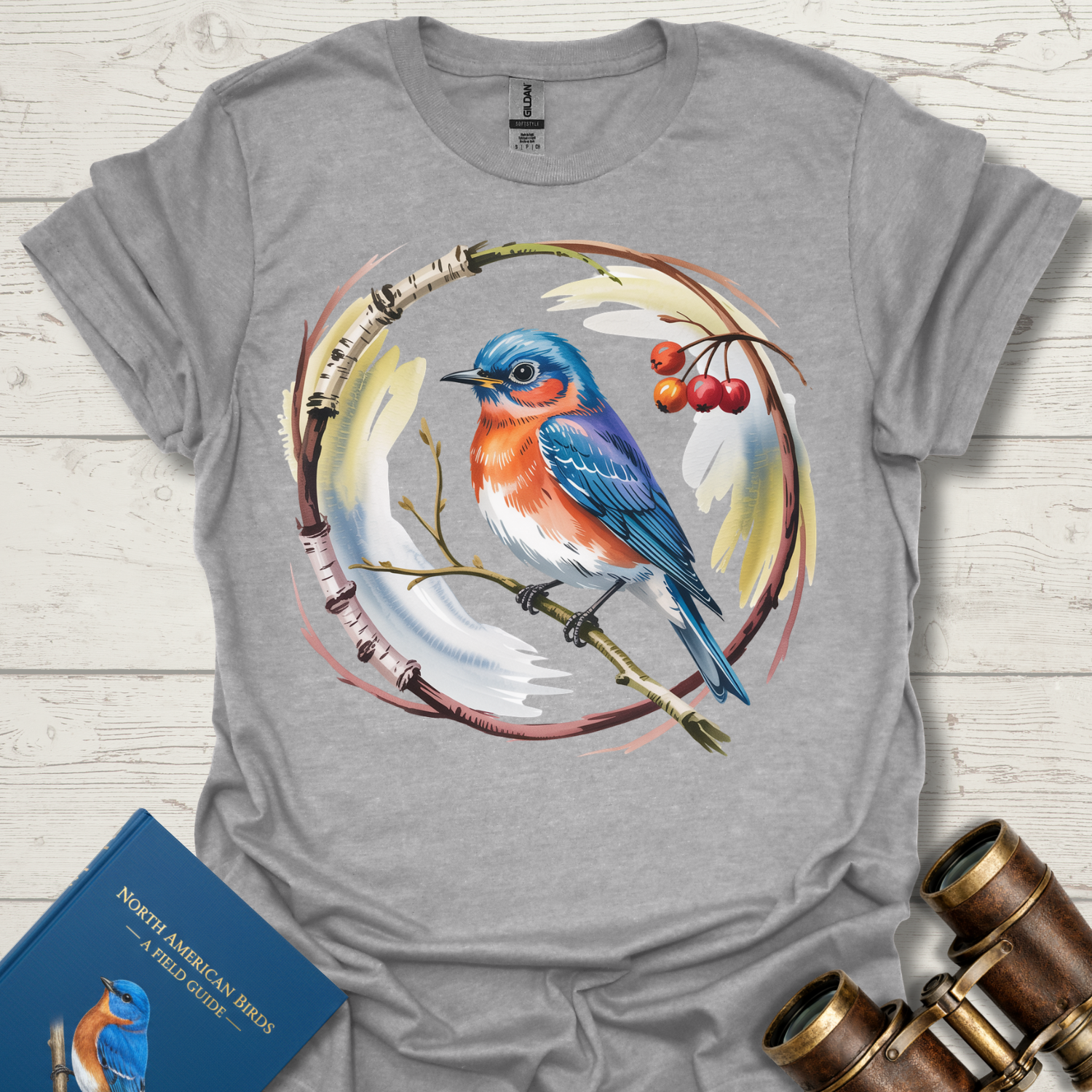 Blue Bird Pastel T-Shirt