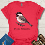 Black Capped Chickadee Scientific T-Shirt