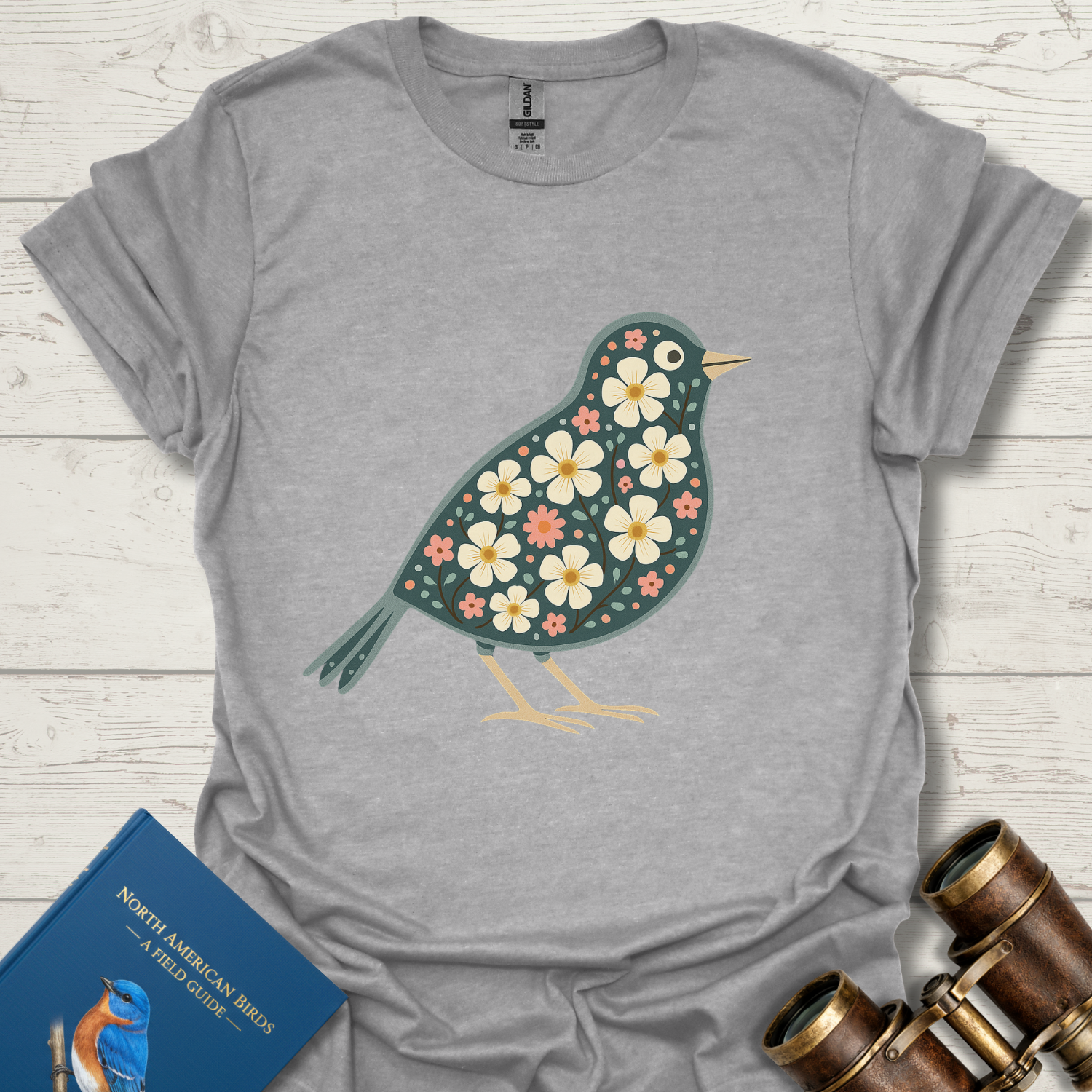 Flower Bird T-Shirt