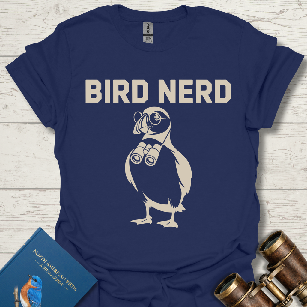Bird Nerd Puffin T-Shirt