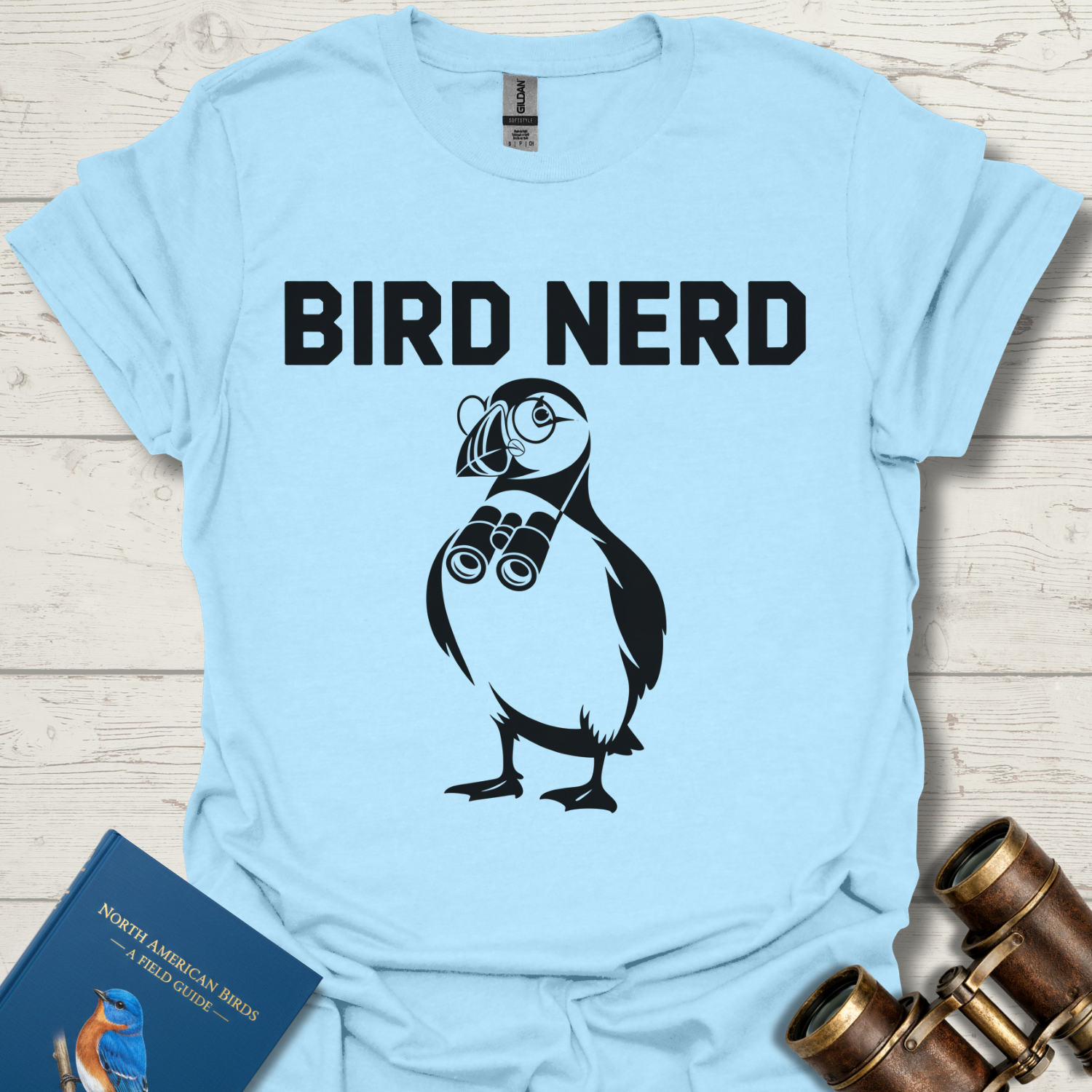 Bird Nerd Puffin T-Shirt