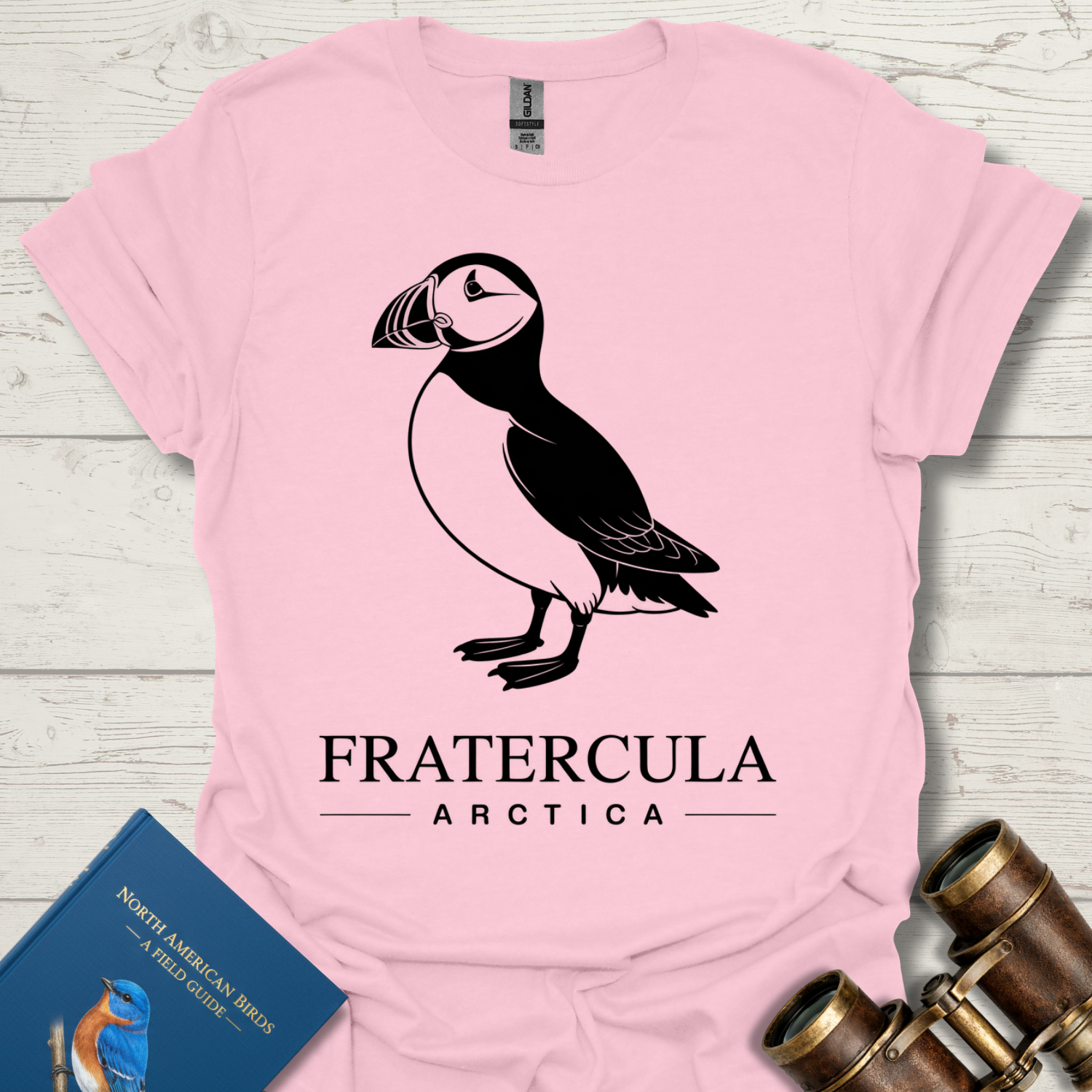 Atlantic Puffin Latin Name T-Shirt