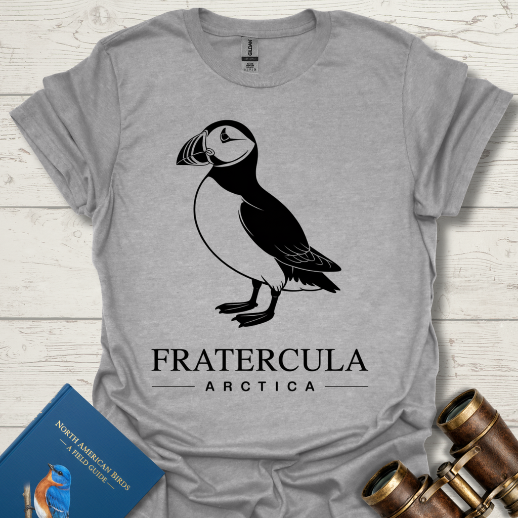 Atlantic Puffin Latin Name T-Shirt