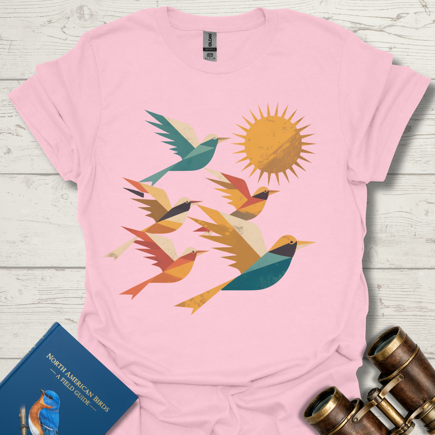 Kaleidoscope Birds T-Shirt