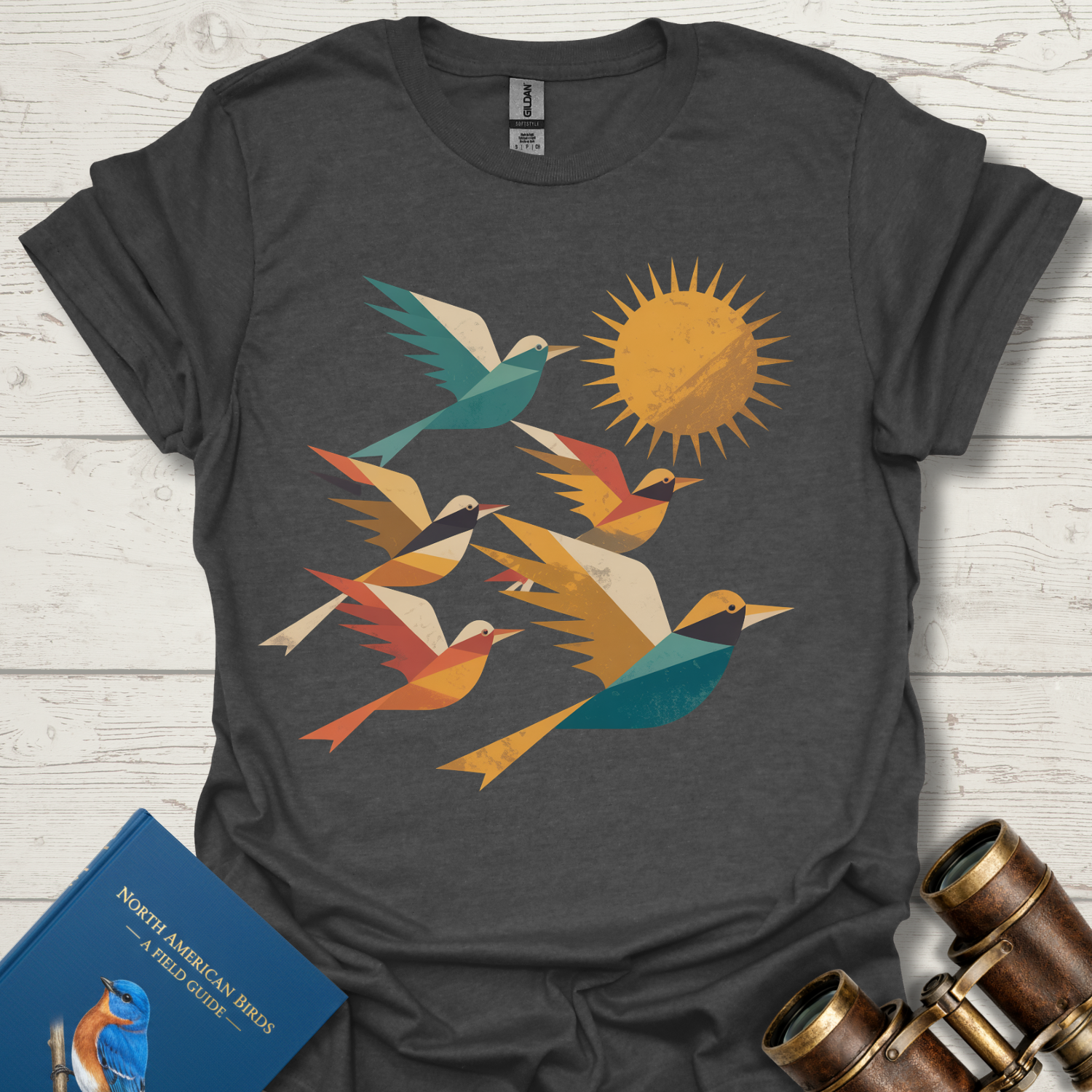 Kaleidoscope Birds T-Shirt