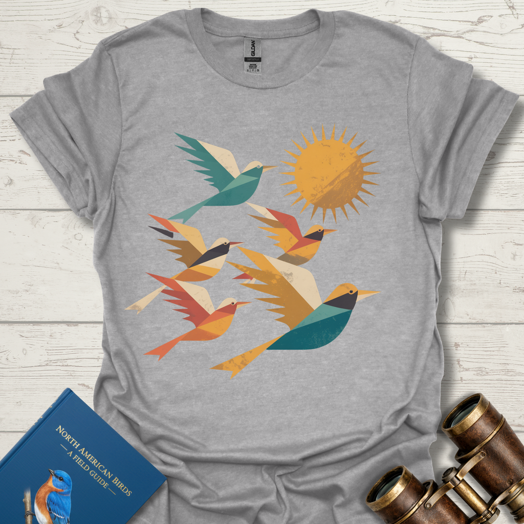 Kaleidoscope Birds T-Shirt
