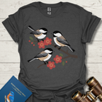 Chickadees and Cherry Blossoms T-Shirt