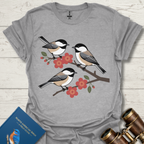 Chickadees and Cherry Blossoms T-Shirt