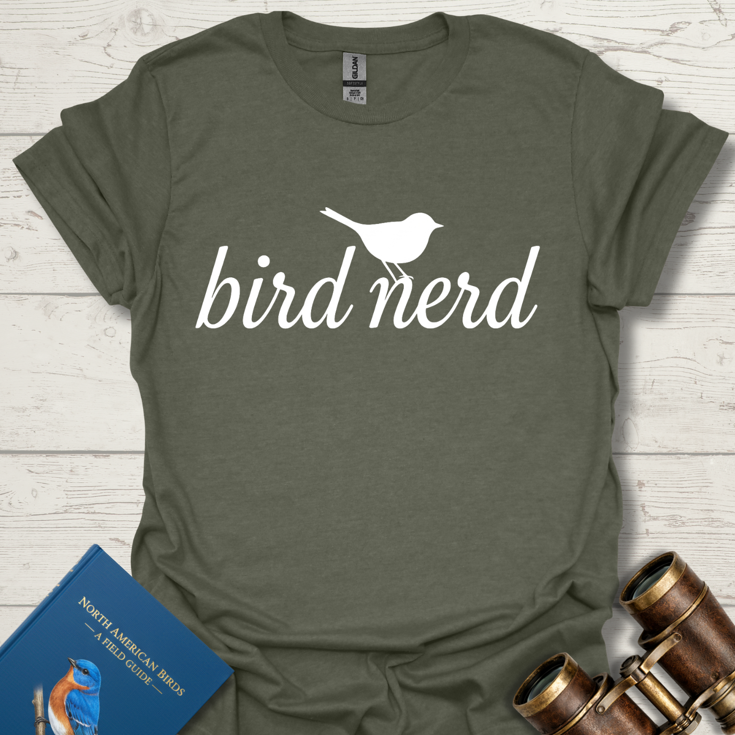 Bird Nerd Cursive