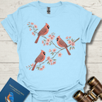 Cardinals in Cherry Tree