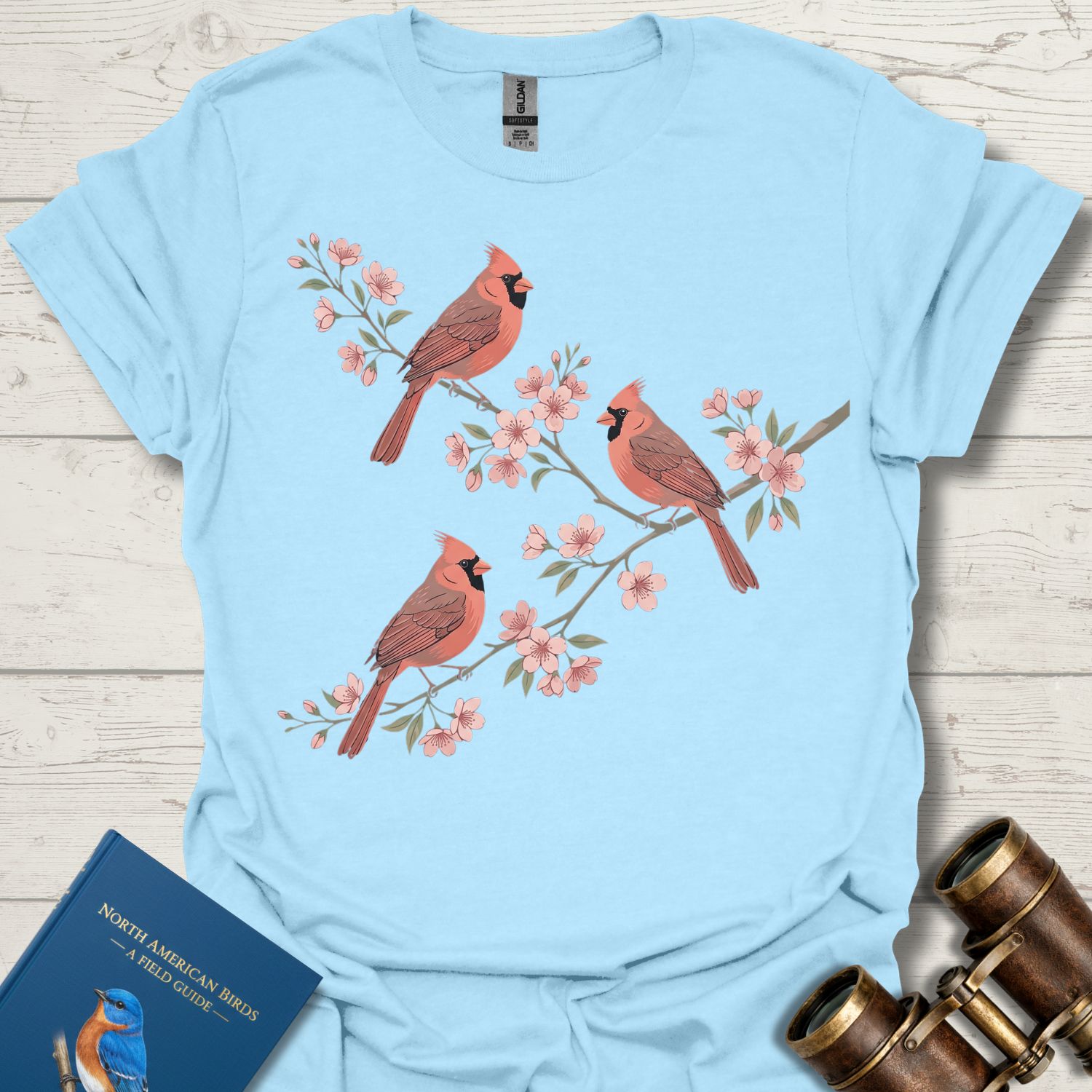 Cardinals in Cherry Tree