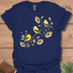 Goldfinch and Sunflower T-Shirt