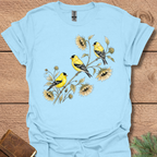 Goldfinch and Sunflower T-Shirt
