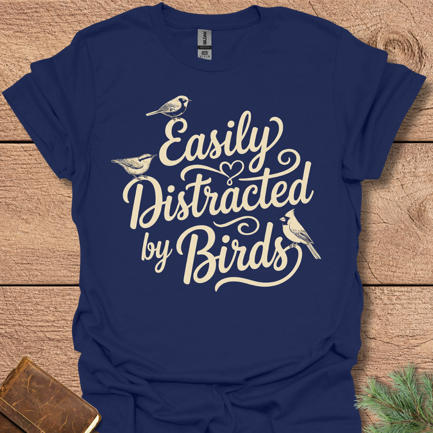 Easily Distracted By Birds Shirt