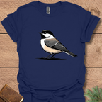 Chickadee Black Capped T-Shirt