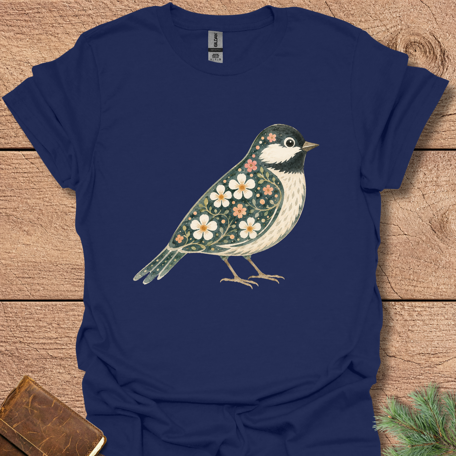 Birds and Flowers T-Shirt