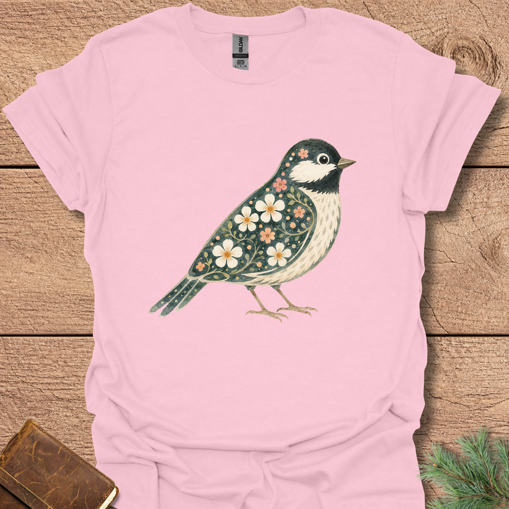 Birds and Flowers T-Shirt