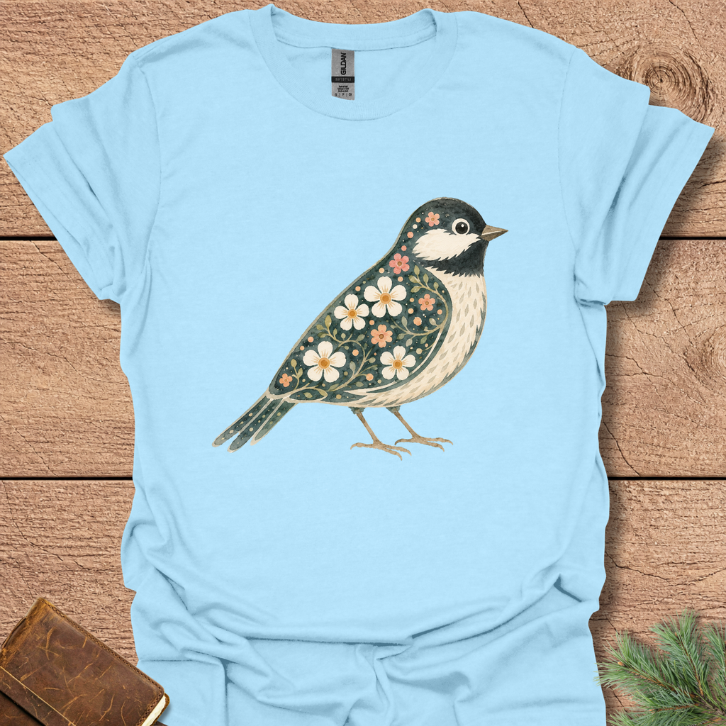 Birds and Flowers T-Shirt