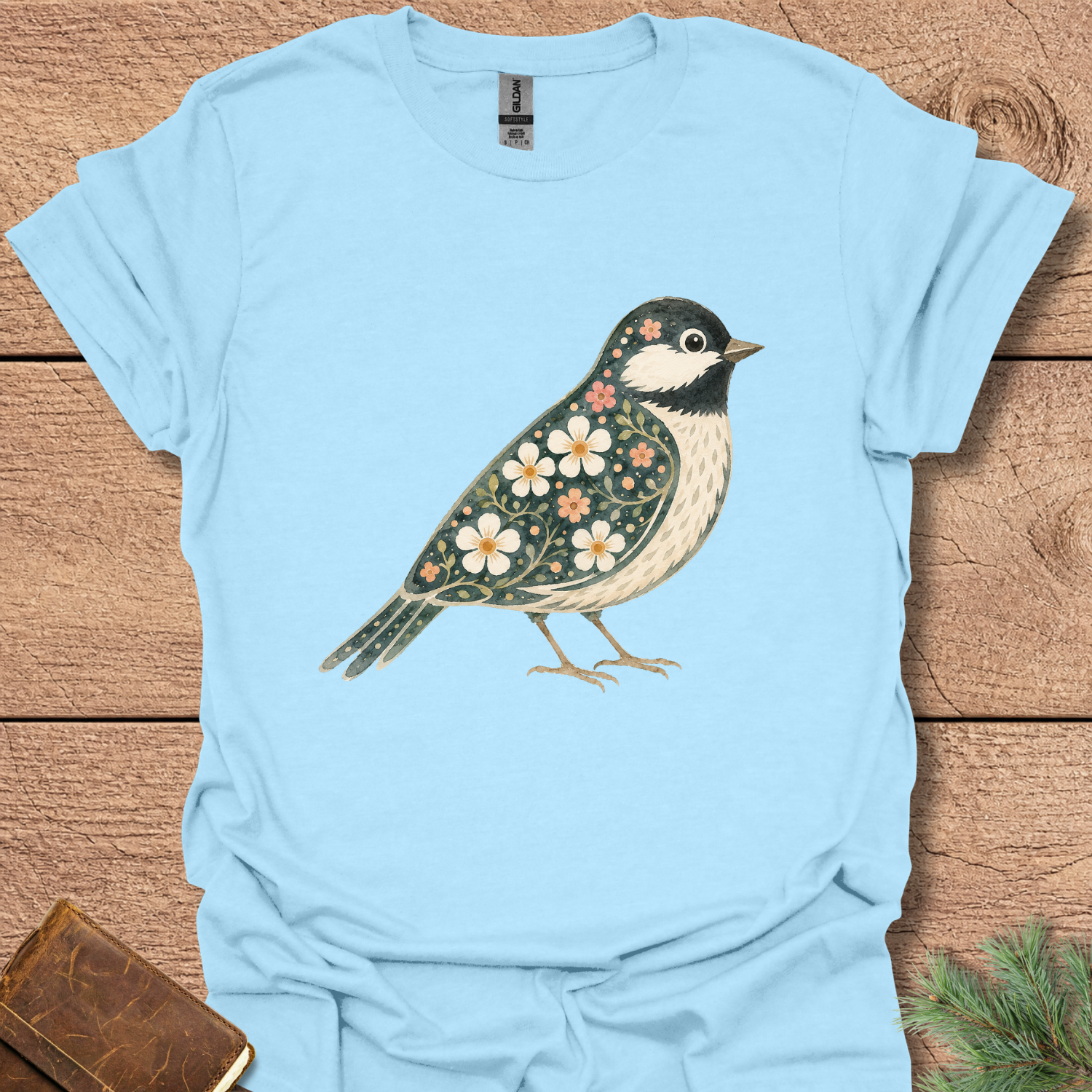 Birds and Flowers T-Shirt