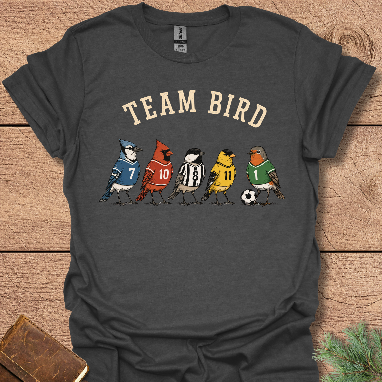Team Bird Soccer T-Shirt