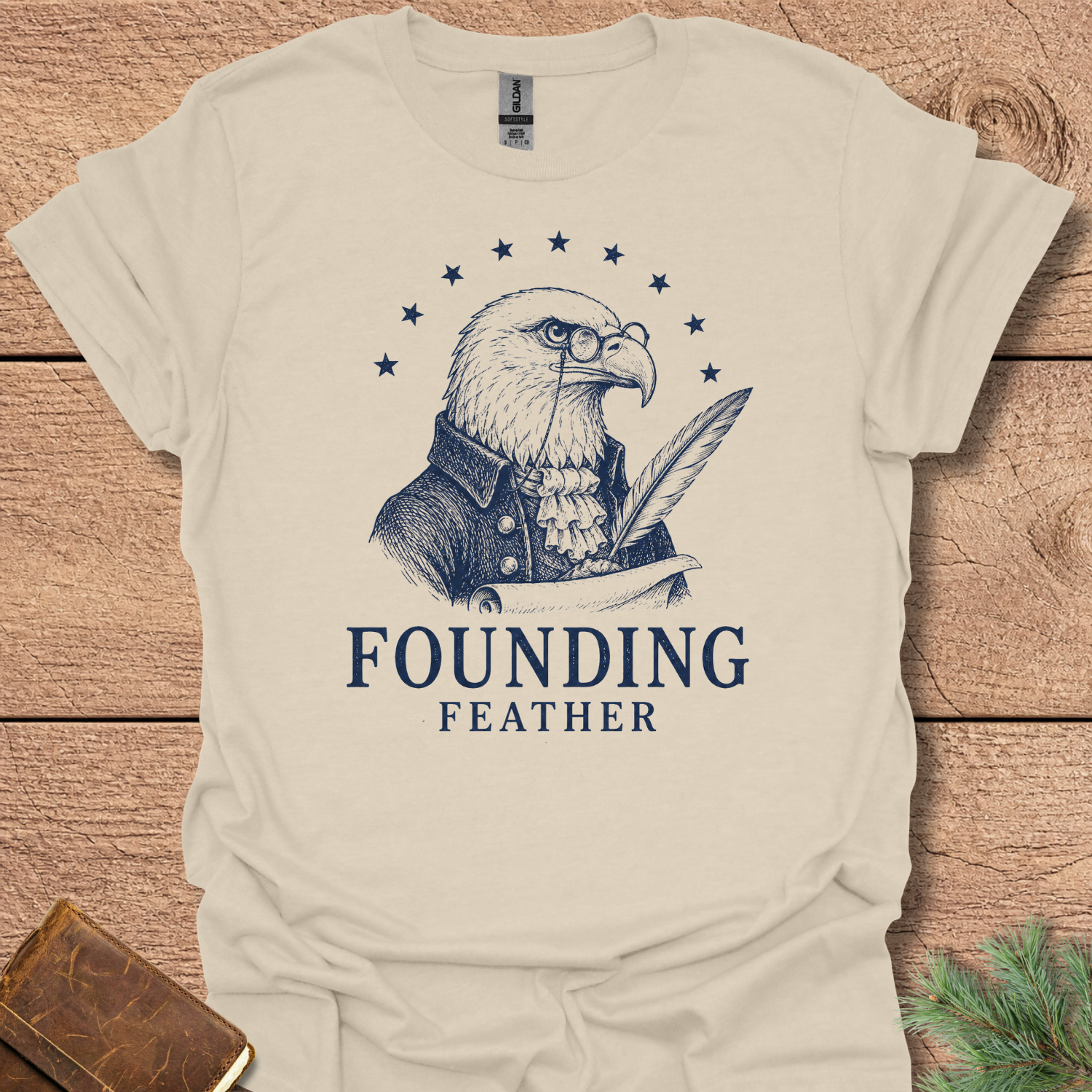 Founding Feather Eagle T-Shirt