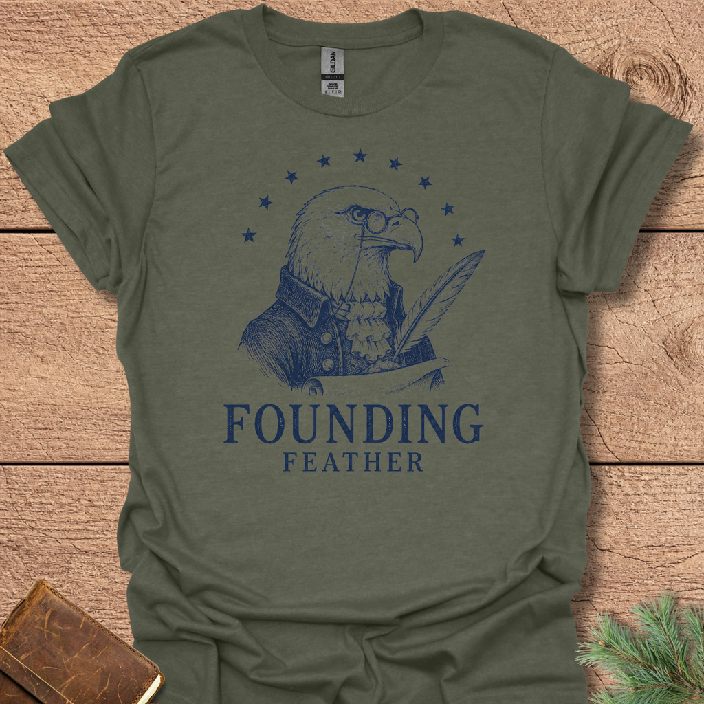 Founding Feather Eagle T-Shirt