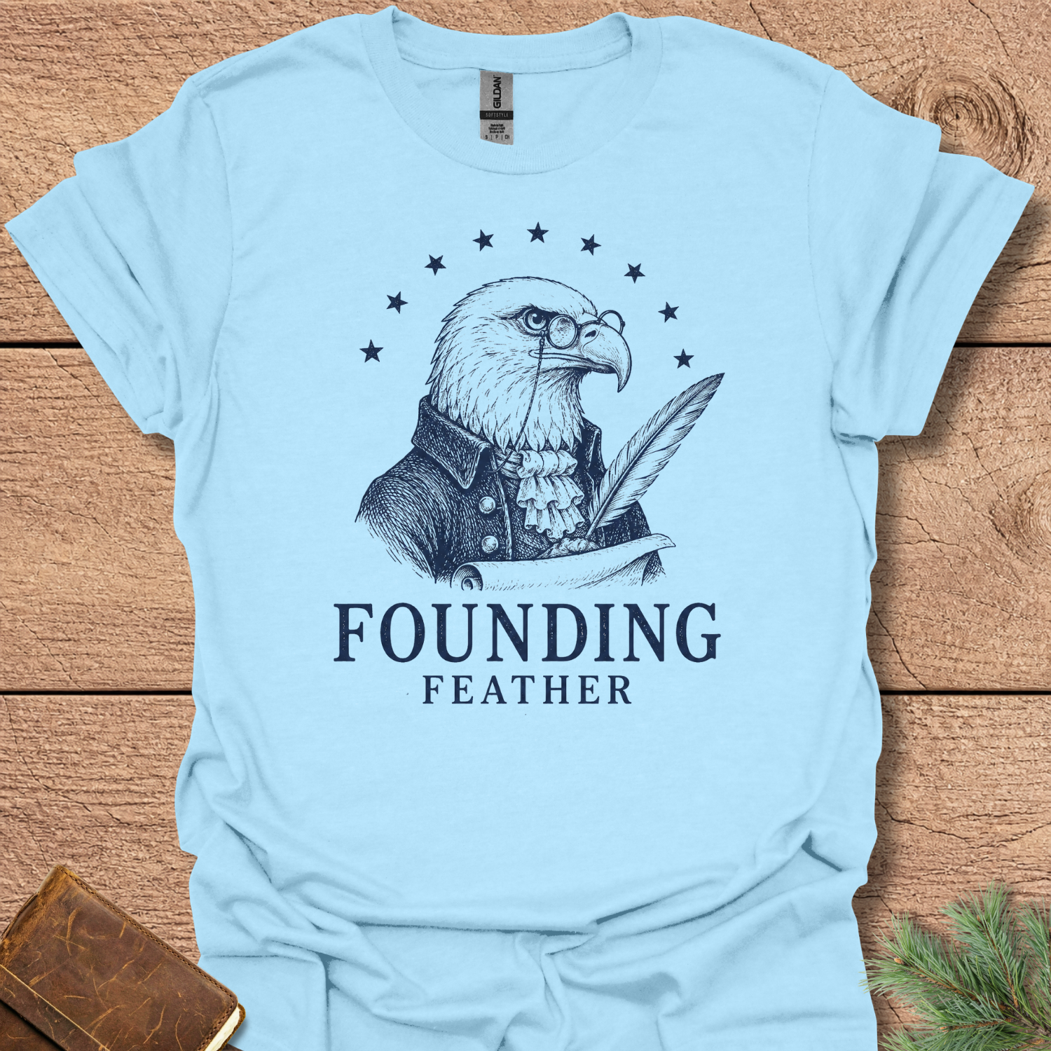 Founding Feather Eagle T-Shirt