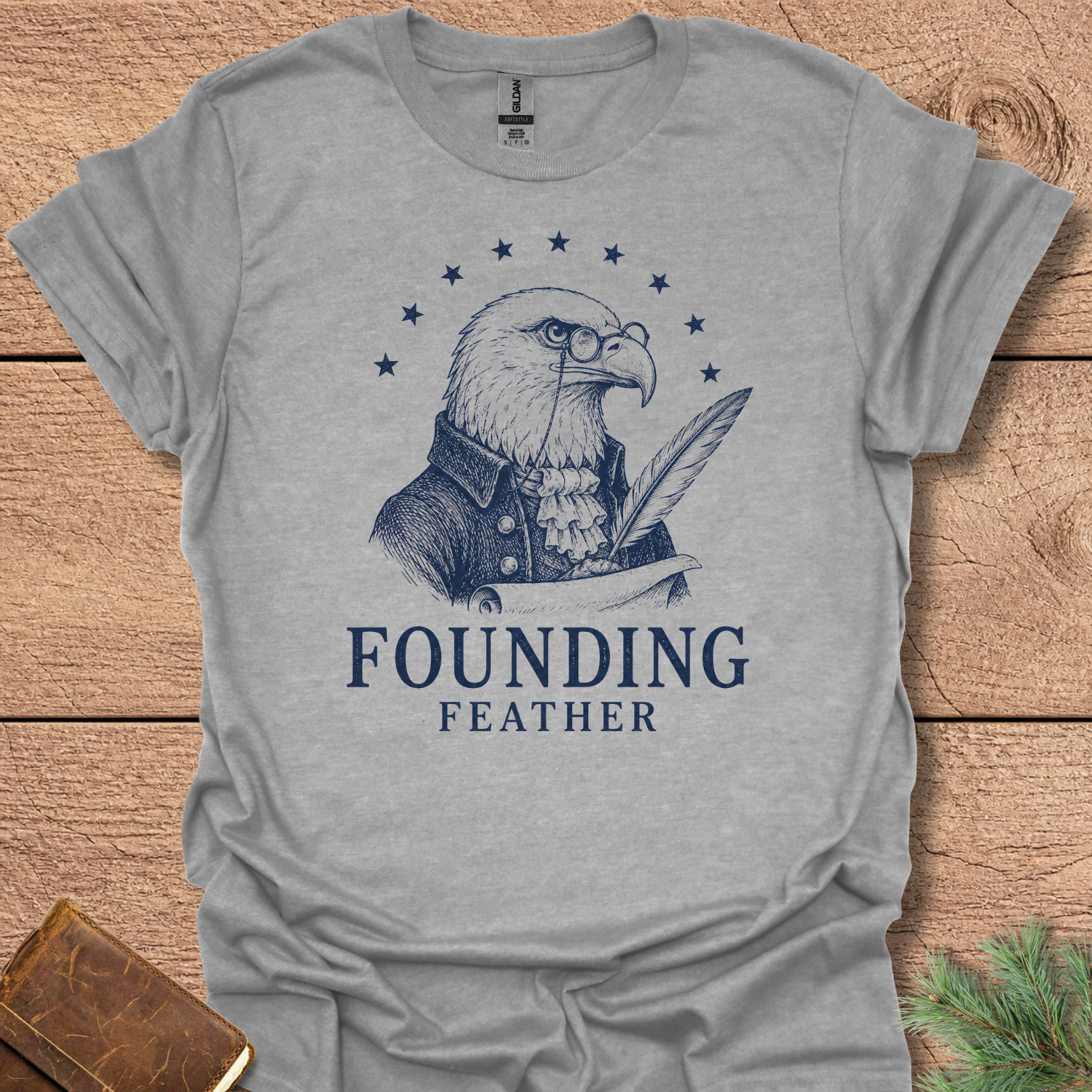 Founding Feather Eagle T-Shirt