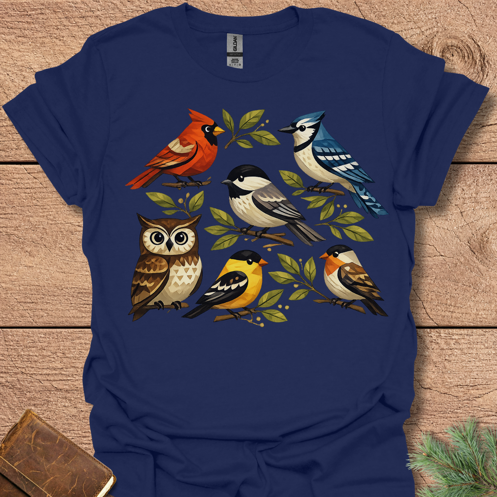 Folk Art Bird T-Shirt