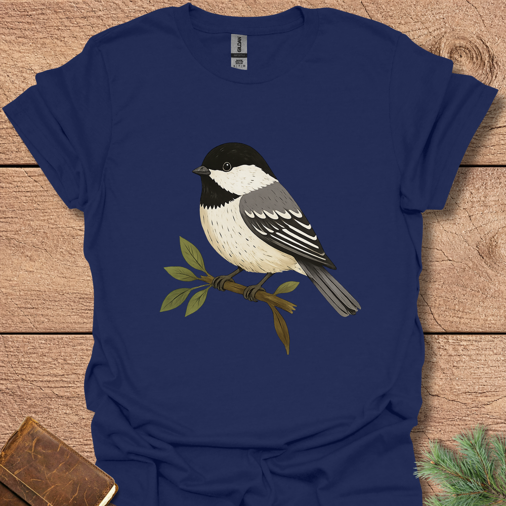 Folk Art Chickadee T-Shirt