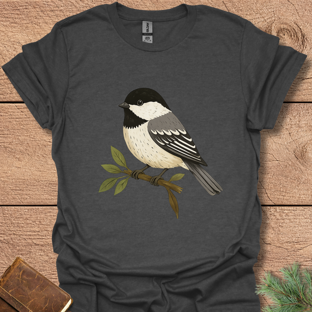 Folk Art Chickadee T-Shirt