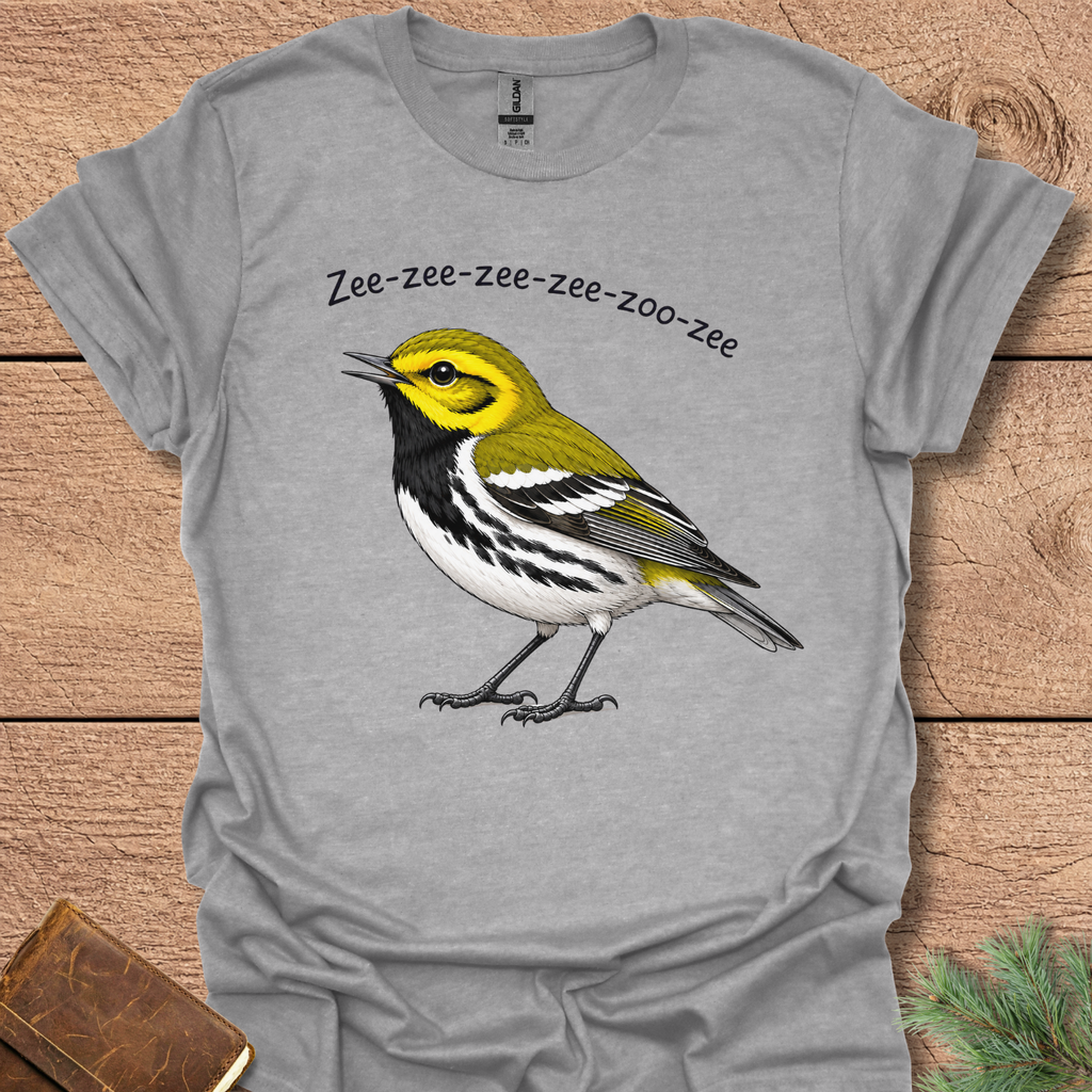 Black Throated Green Warbler T-Shirt