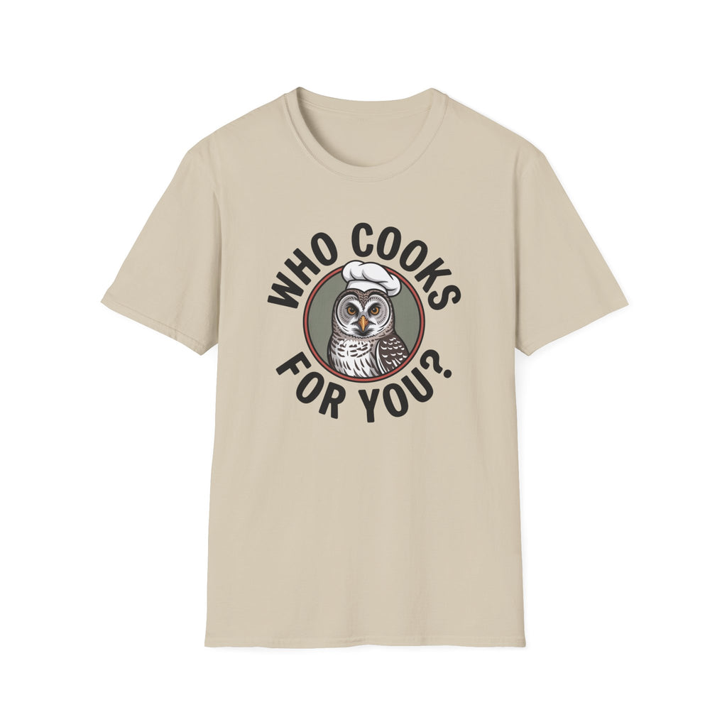 Who Cooks For You Owl T-Shirt