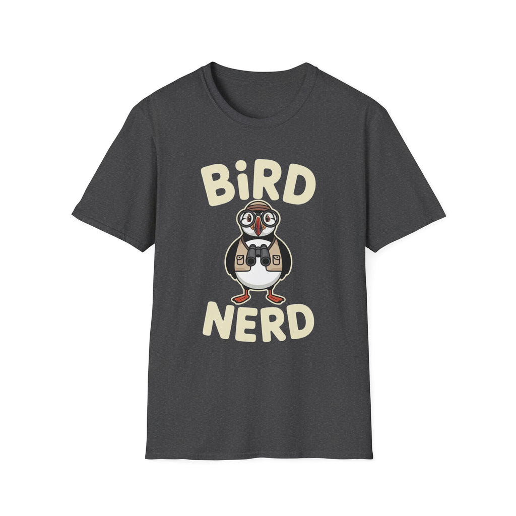 Bird Nerd Fun Puffin T-Shirt