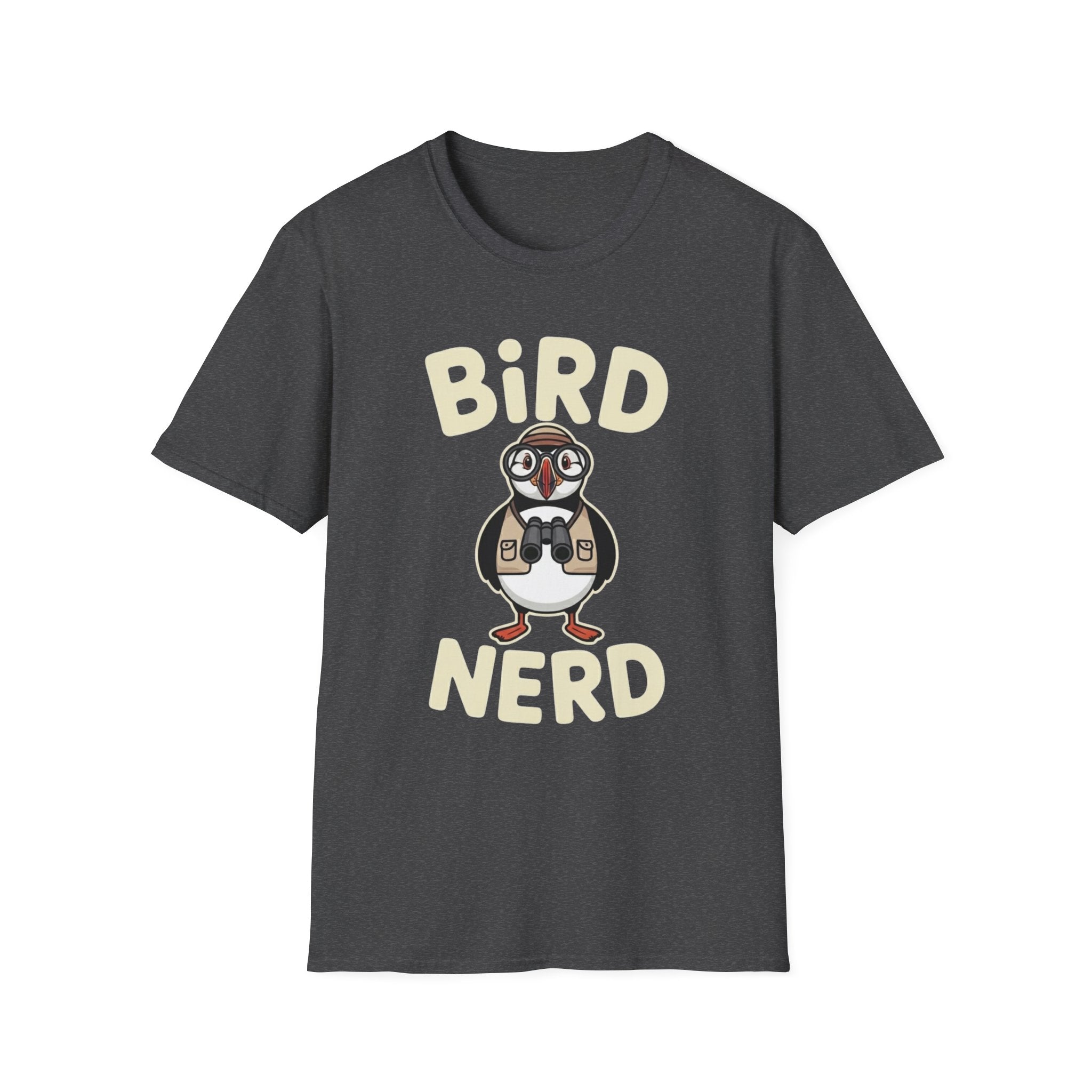Bird Nerd Fun Puffin T-Shirt