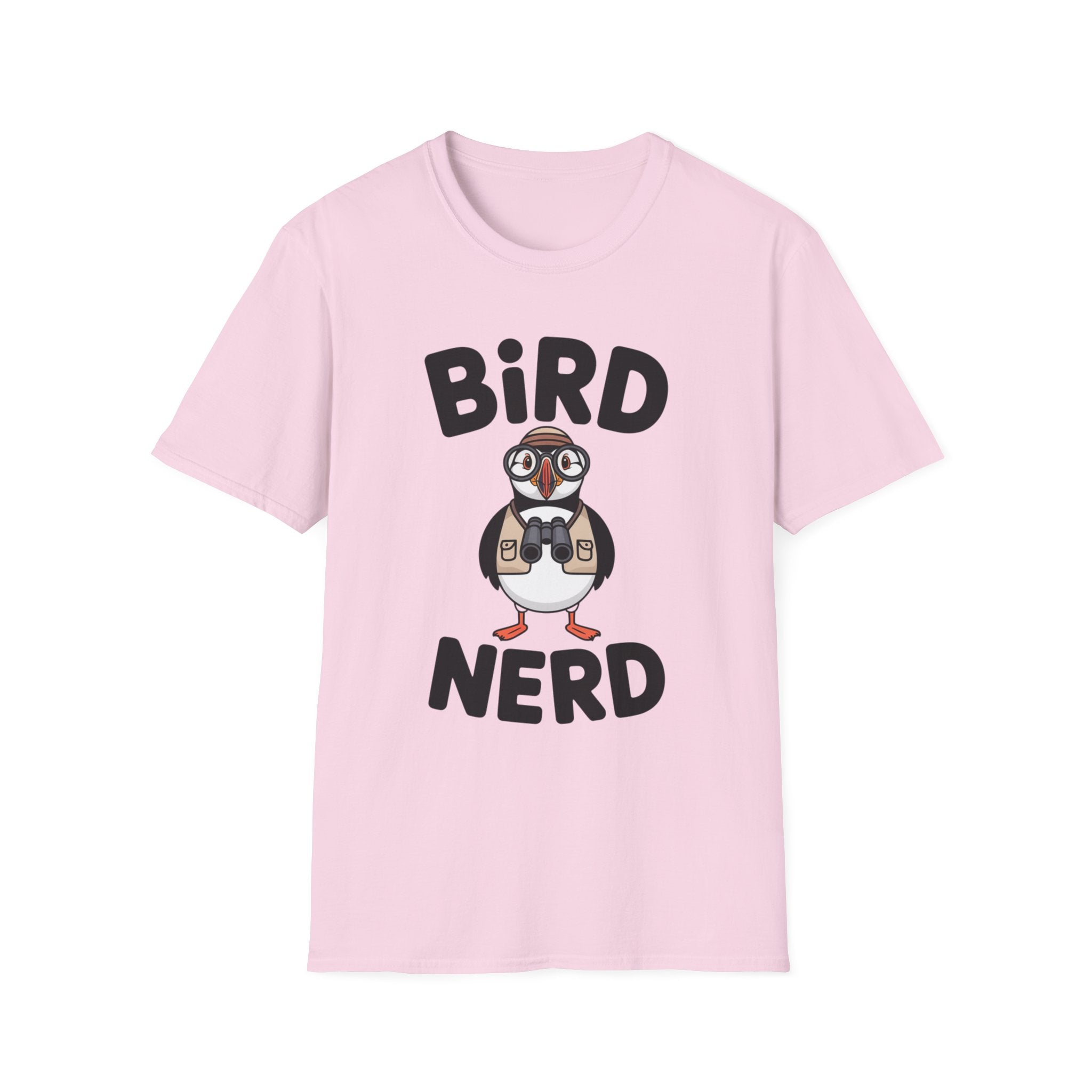 Bird Nerd Fun Puffin T-Shirt