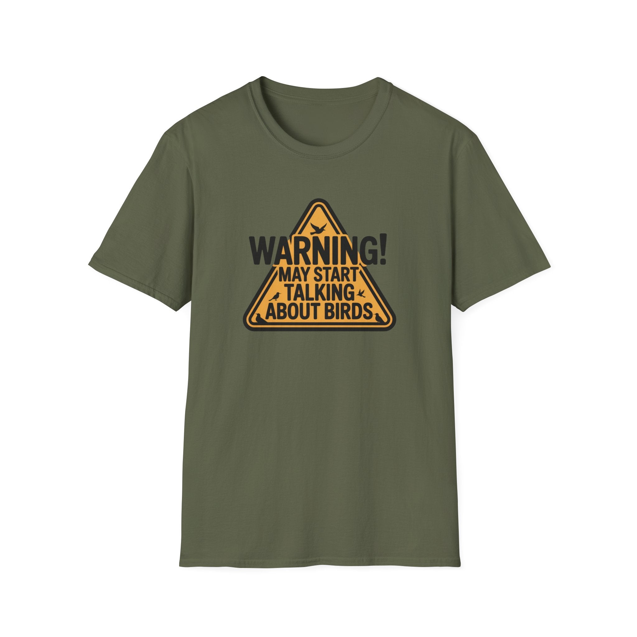 Warning Talks About Birds T-Shirt