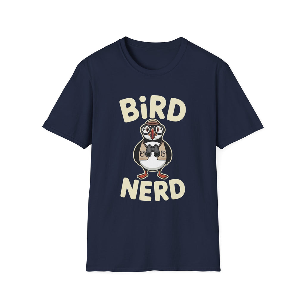 Bird Nerd Fun Puffin T-Shirt